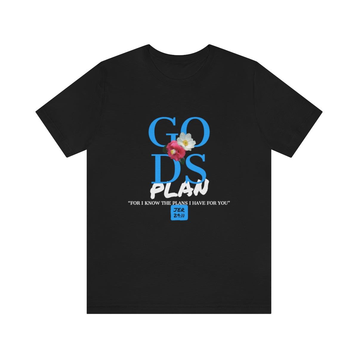 Gods Plan Tee - Blue