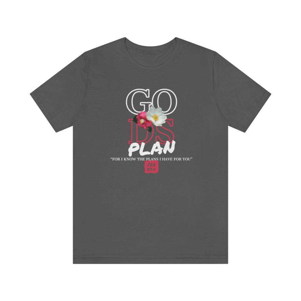 Gods Plan Tee - Grey/Pastel