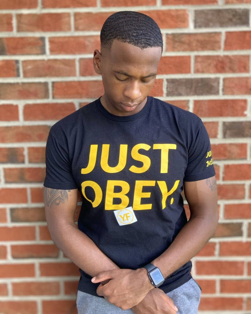 Just Obey Tee - Black