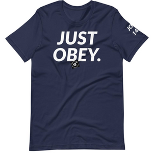 Just Obey Tee - Navy