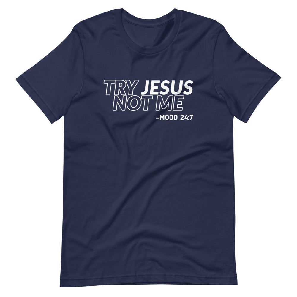 Try Jesus Tee - Navy